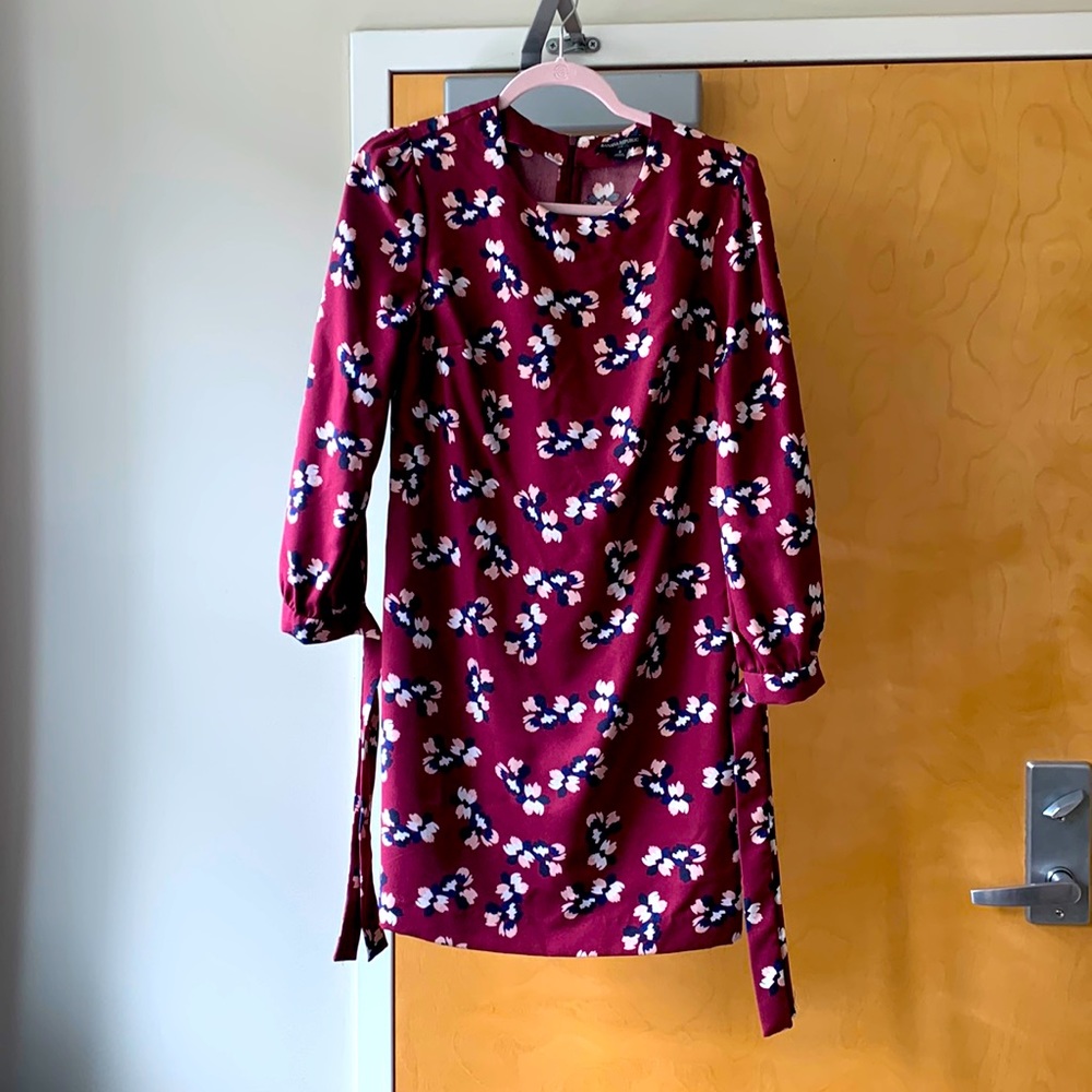 Floral printed banana Republic dress